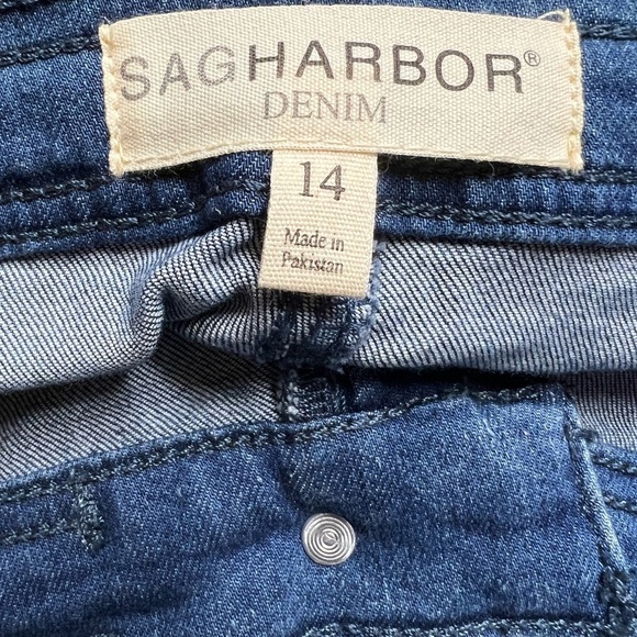 Sag Harbor Denim Jeans Size 14 - Picture 6 of 10